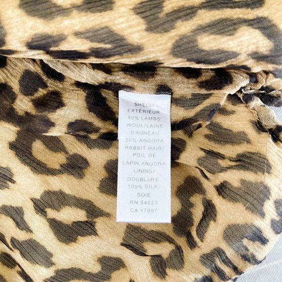 Banana Republic Medium (Petite) Lamb Wool, Rabbit Hair, & Silk: Yellow Sweater w - Picture 8 of 8